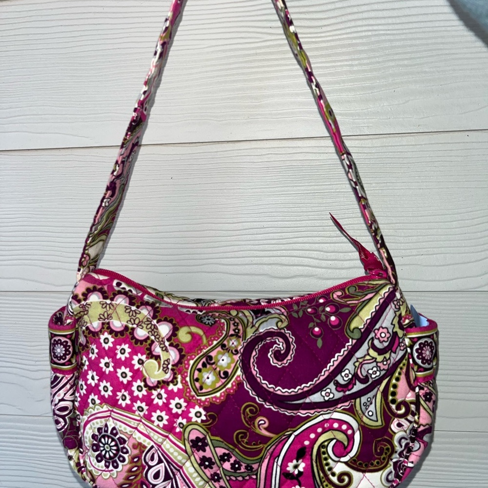 Sold sold sold!!!!!! Vera Bradley Pink Paisley Shoulder Bag